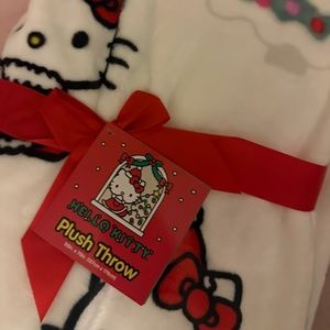 Hello kitty Christmas blanket
